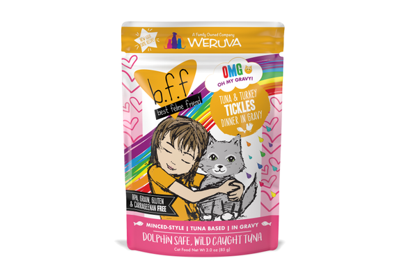 BFF Tuna & Turkey Tickles Cat 3 oz
