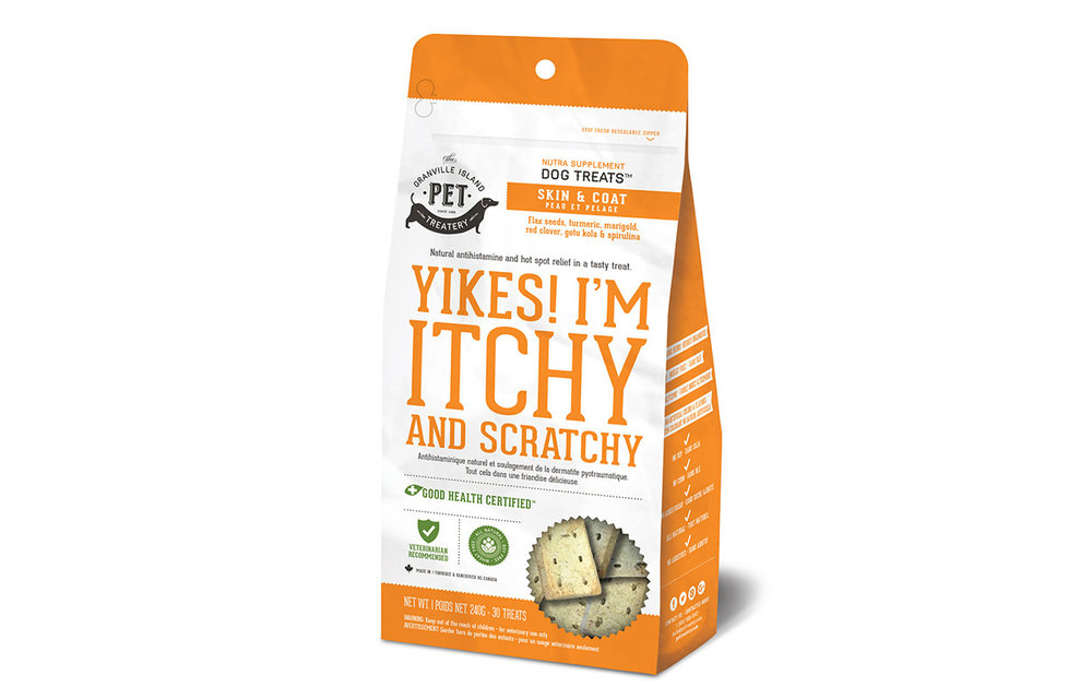 Granville Island Pet Treatery Yikes I'm Itchy Dog 240 g