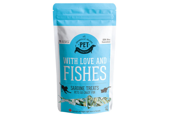 Granville Island Pet Treatery Love & Fishes Sardines Dog 90 g