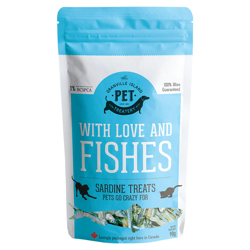 Granville Island Pet Treatery Love & Fishes Sardines Dog 90 g