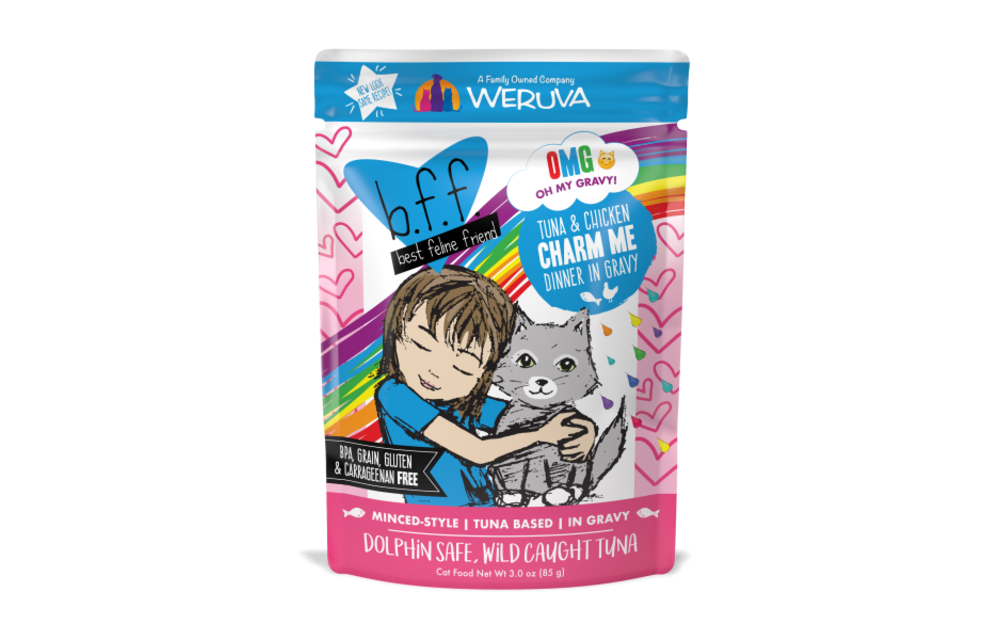 #BFF Tuna&Chick Charm Pouch 3oz