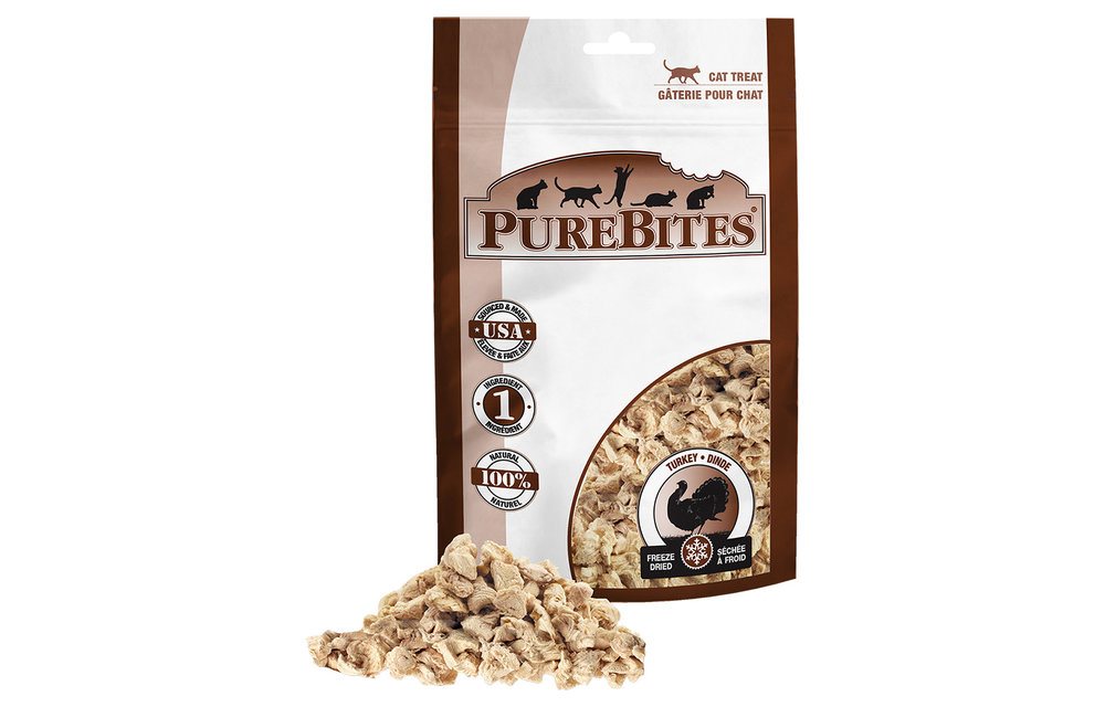 PureBites Feline Turkey Treats Cat 14 g