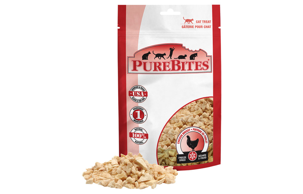 PureBites Chicken Breast Treats Cat 17 g