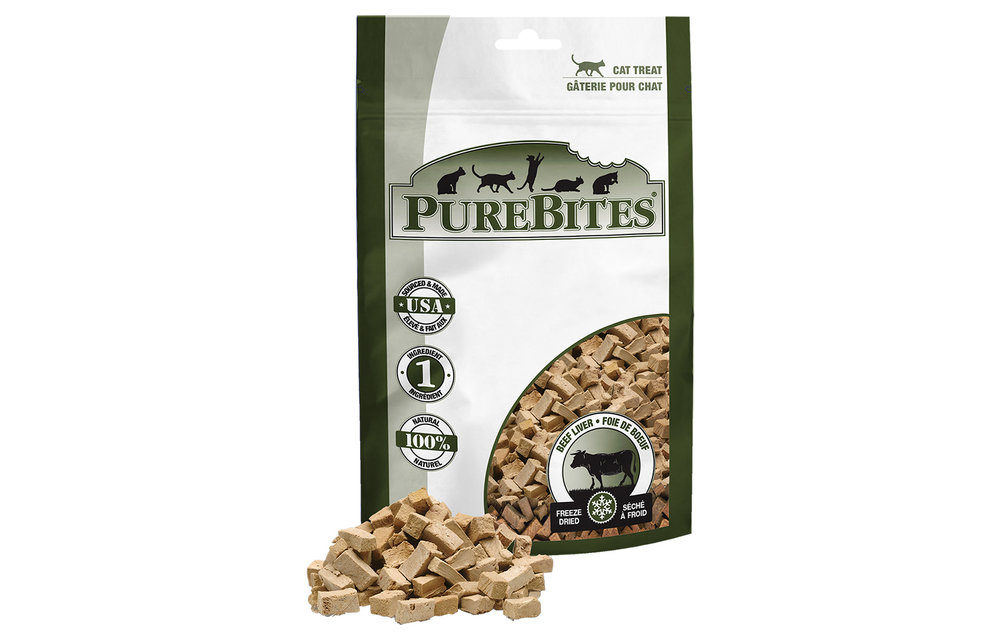 PureBites Beef Liver Treats Cat 24 g