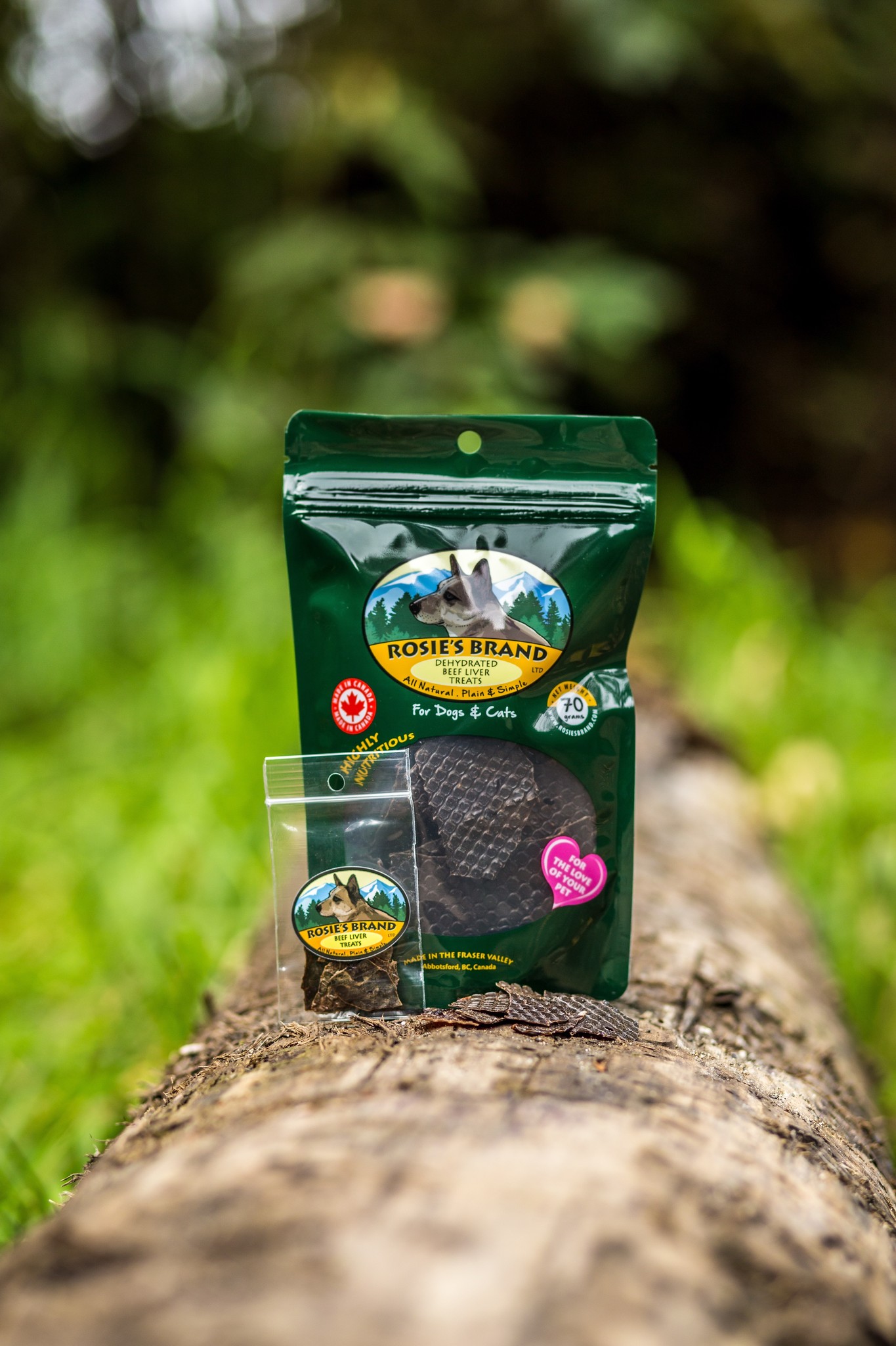 Rosie's Brand Beef Liver 70 g