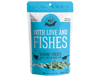 Granville Island Pet Treatery Love & Fishes Sardines 210 g