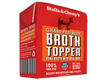 Stella & Chewy's Broth Topper Grass Fed Beef Dog 11 oz
