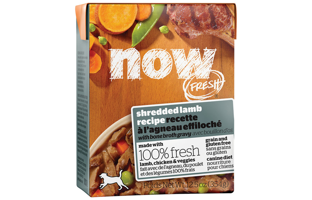 Now Fresh Lamb with Bone Broth Gravy Dog 12.5 oz