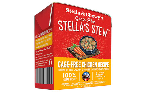 Stella & Chewy's Stew Cage Free Chicken Dog 11 oz
