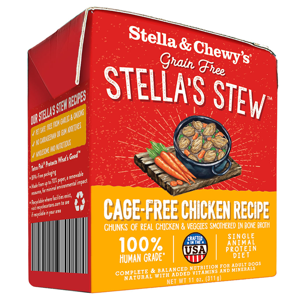 Stella & Chewy's Stew Cage Free Chicken Dog 11 oz