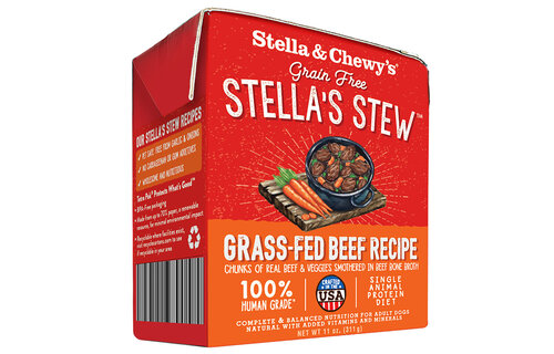 Stella & Chewy's Stew Grass Fed Beef Dog 11 oz