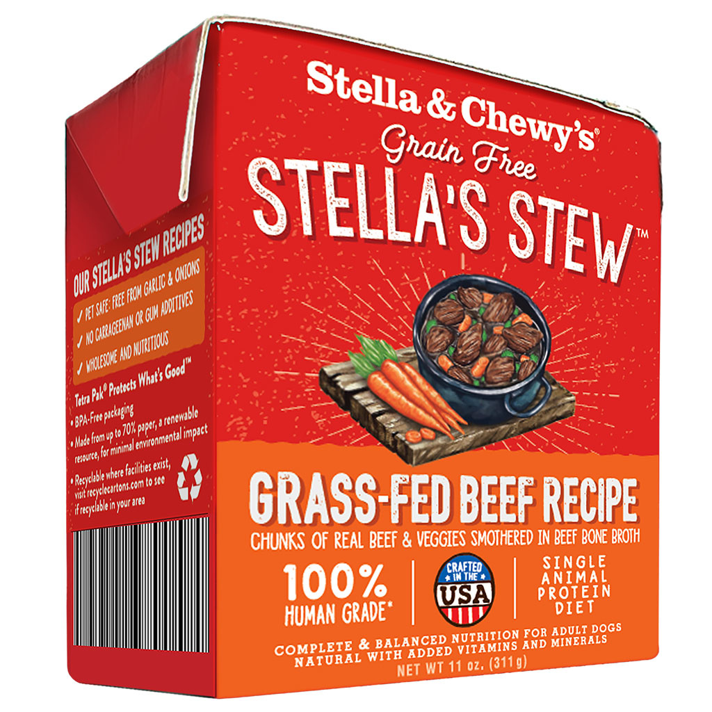 Stella & Chewy's Stew Grass Fed Beef Dog 11 oz