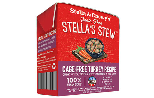 Stella & Chewy's Stew Cage Free Turkey Dog 11 oz
