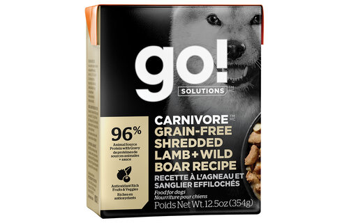 GO! Carnivore Lamb & Wild Boar Dog 12.5 oz