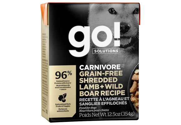GO! Carnivore Lamb & Wild Boar Dog 12.5 oz