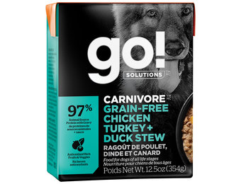GO! Carnivore Chicken, Turkey & Duck Dog 12.5 oz