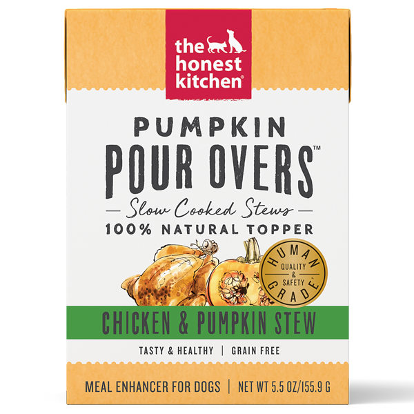 Honest Kitchen Pour Overs Chicken & Pumpkin Stew Dog 5.5 oz