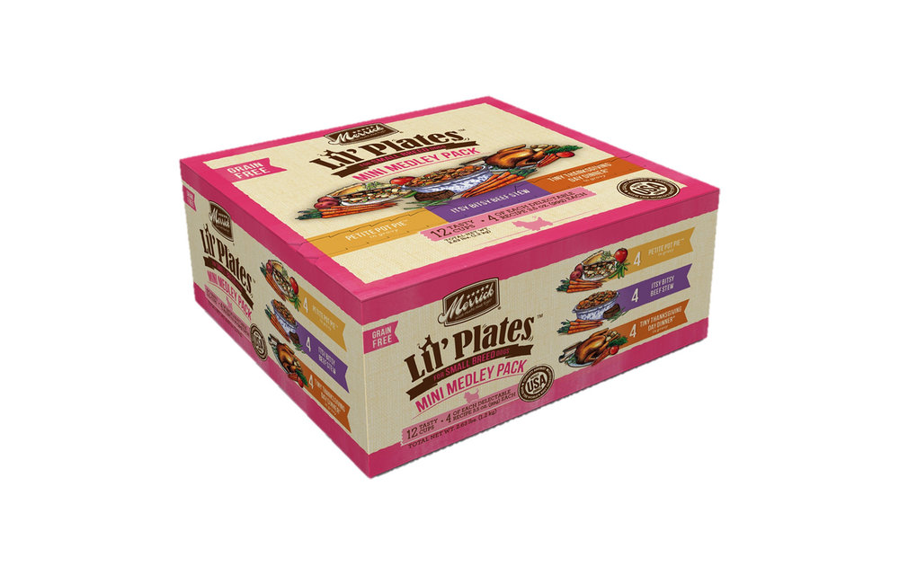 Merrick Lil Plates GF Variety Pack Dog 3.5 oz