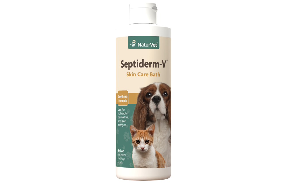 NaturVet Septiderm-V Skin Care Bath 8 oz