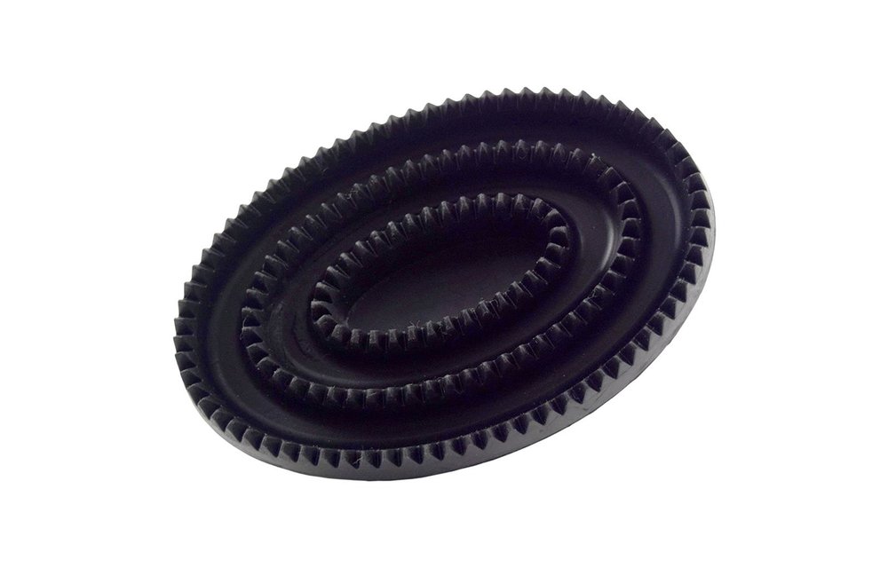 Herman Sprenger Rubber Brush Black