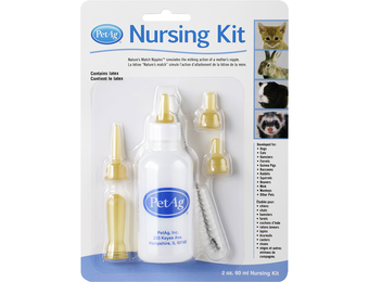PetAg Nursing Kit With Brush 2 oz