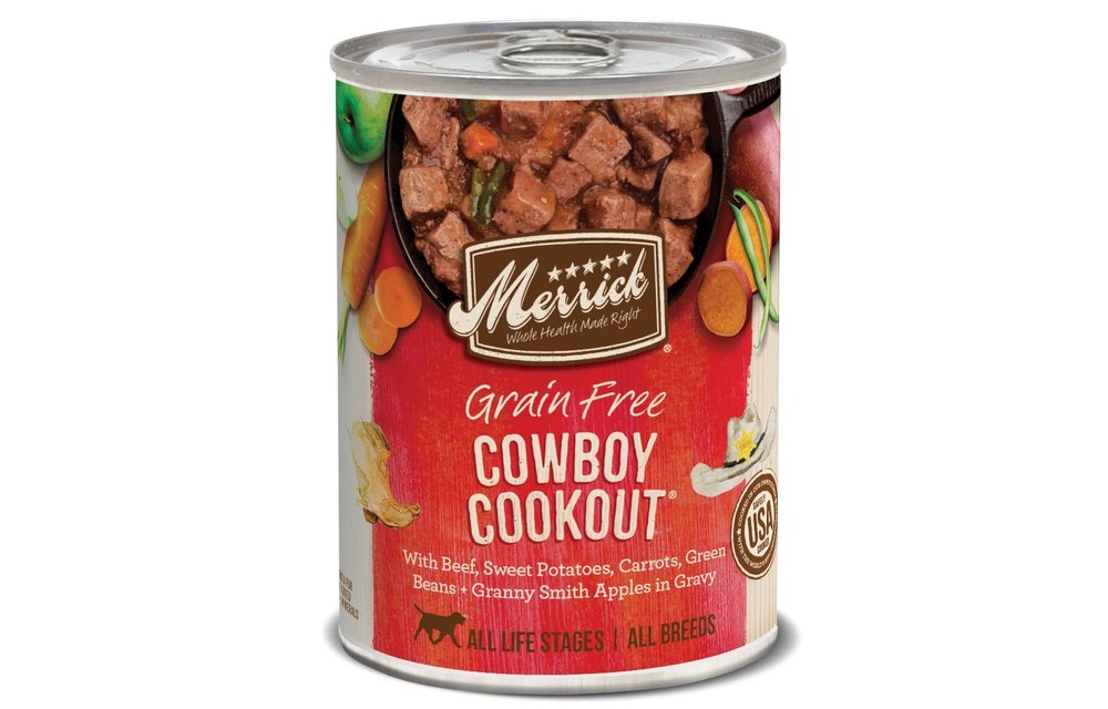 Merrick Cowboy Cookout Dog 12.7 oz