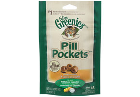 Greenies Pill Pocket Chicken Cat 45 cap 1.6 oz