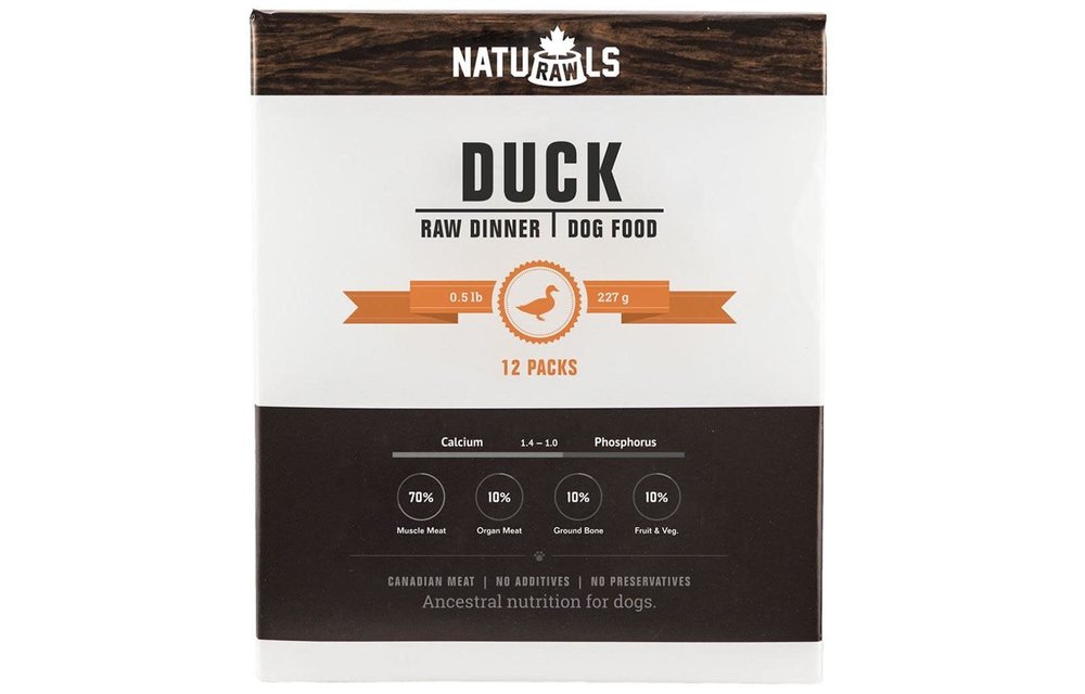 Naturawls Raw Duck & Veggie Dog 12/227 g