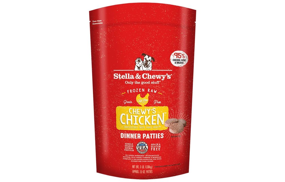 Stella & Chewy's Chicken Dinner Patties Dog 3 lb