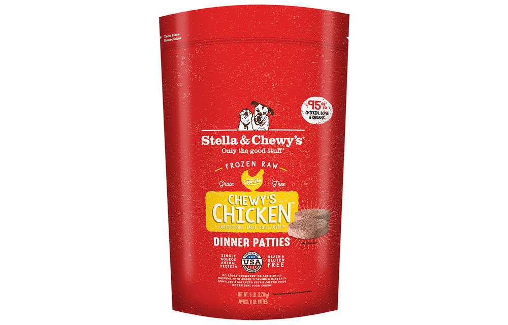 Stella & Chewy's Chicken Dinner Patties Dog 6 lb