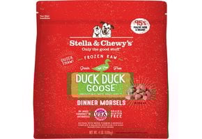 Stella & Chewy's Duck Duck Goose Morsels Dog 4 lb
