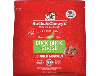 Stella & Chewy's Duck Duck Goose Morsels Dog 4 lb