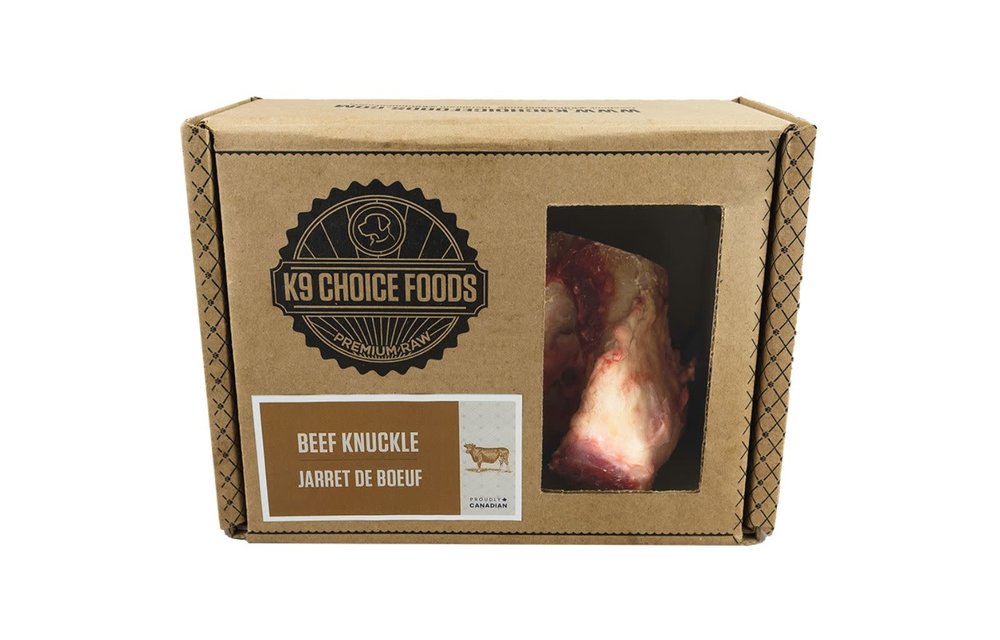 K9 Choice Frozen Beef Knuckle Bone Dog 2pk