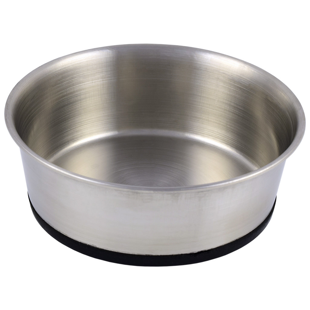 Unleashed Rubberized Stainless Steel Bowl 24 oz