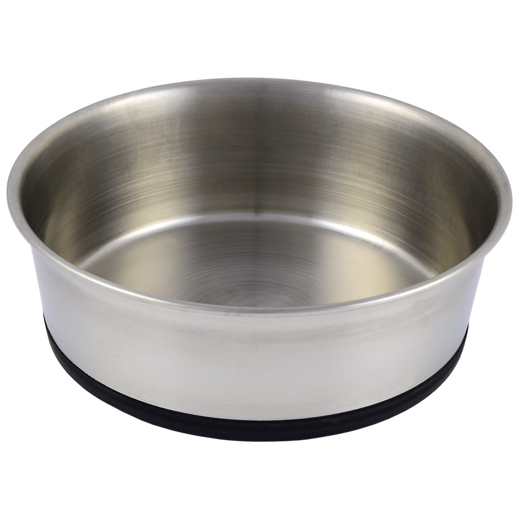 Unleashed Rubberized Stainless Steel Bowl 32 oz