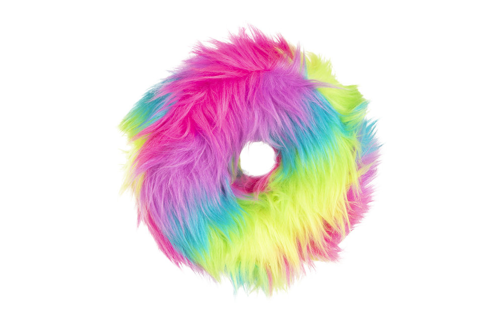 GoDog Furballz Rings Rainbow Medium