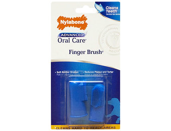 Nylabone Advance Oral Care Finger Brush 2pk
