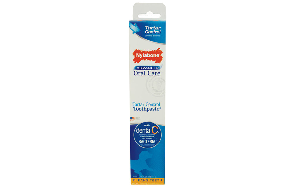 Nylabone tartar hot sale control toothpaste