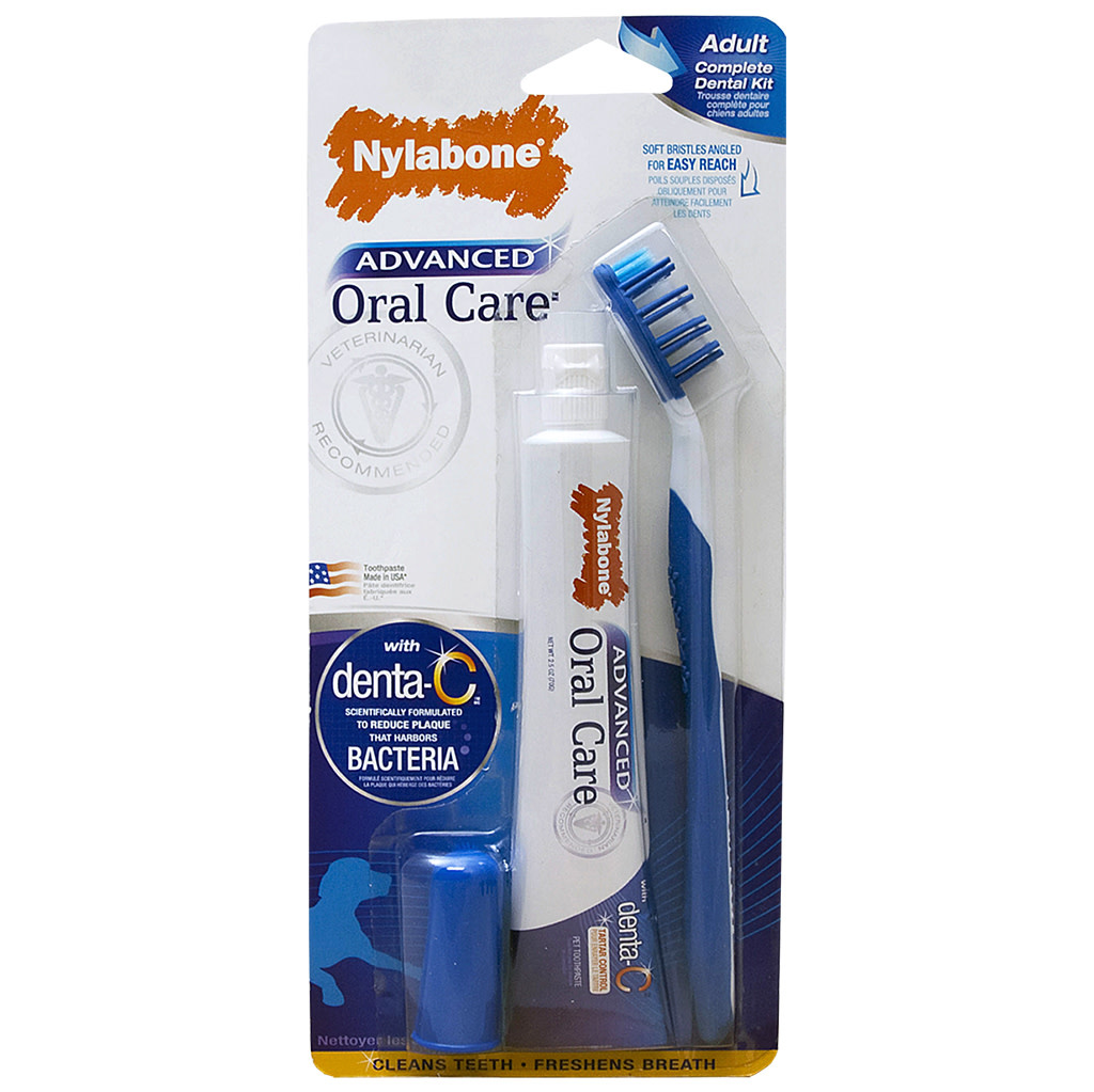 *T* Nylabone Advance Oral Care Dog Dental Kit