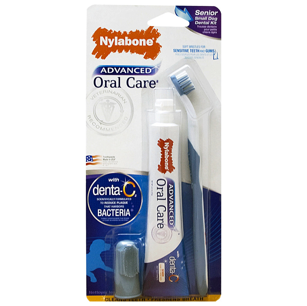 *T* Nylabone Oral Care Small Dog Dental Kit Senior