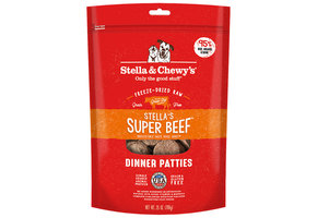 Stella & Chewy’s FD Super Beef Dinner Patties Dog  25 oz