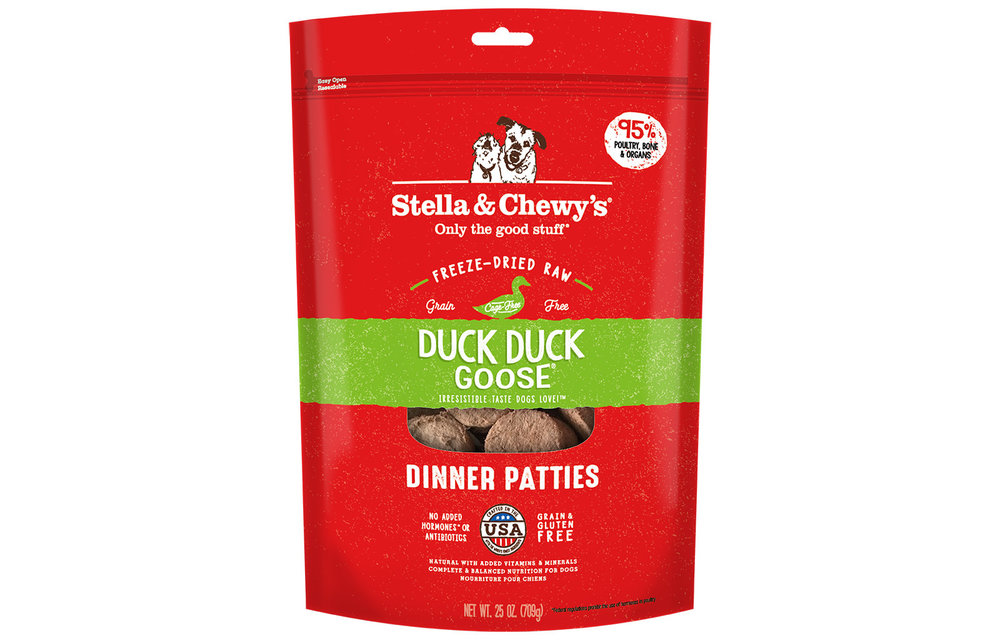 Stella & Chewy’s FD Duck Duck, Goose Dinner Patties Dog 25 oz