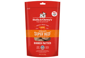 Stella & Chewy’s FD Super Beef Dinner Patties Dog 14 oz