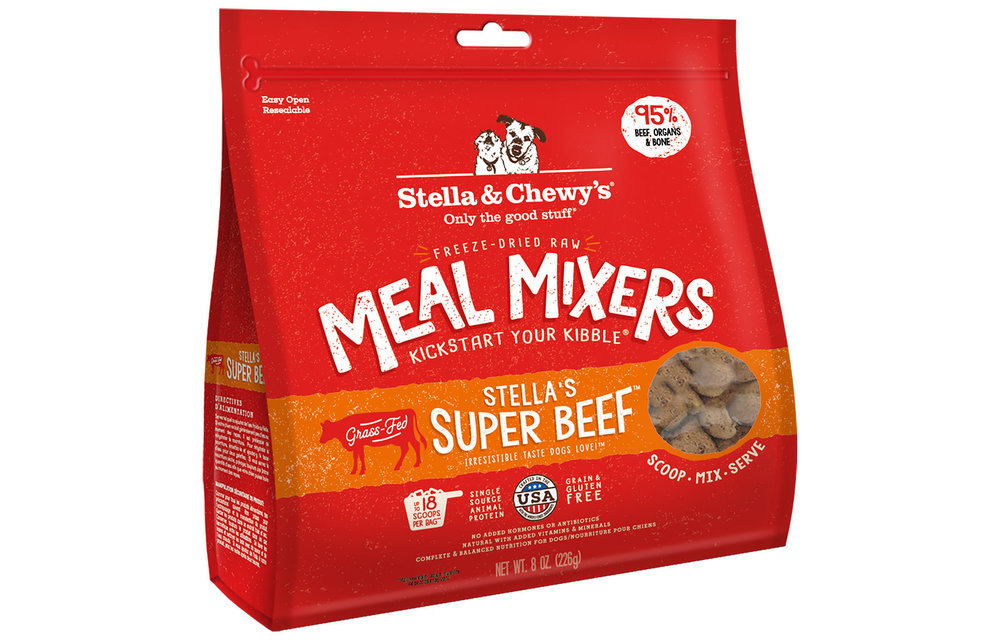 Stella & Chewy’s FD Super Beef Meal Mixers Dog 8 oz