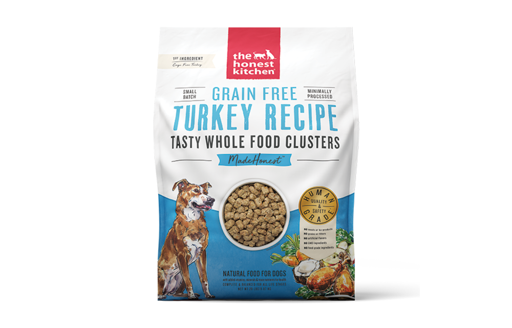 Honest Kitchen GF Clusters Whole Food Turkey Dog 20 lb