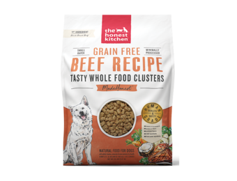 Honest Kitchen GF Clusters Whole Food Beef Dog 5 lb