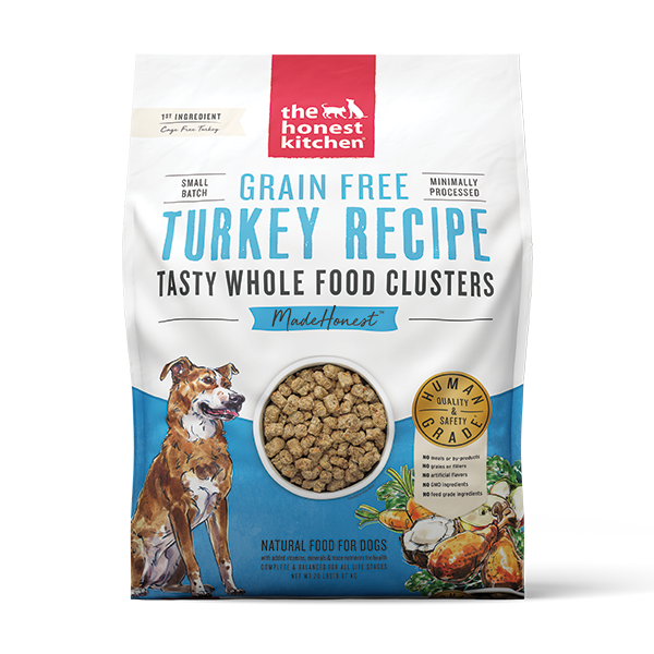 Honest Kitchen GF Clusters Whole Food Turkey Dog 5 lb