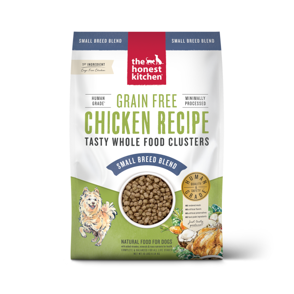 Honest Kitchen GF WF Clusters Sm Breed Chicken 4 lb