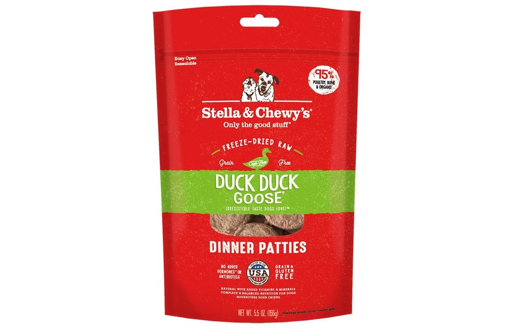 Stella & Chewy’s FD Duck Duck Goose Dinner Patties Dog 5.5 oz