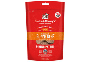 Stella & Chewy’s FD Super Beef Dinner Patties Dog 5.5 oz